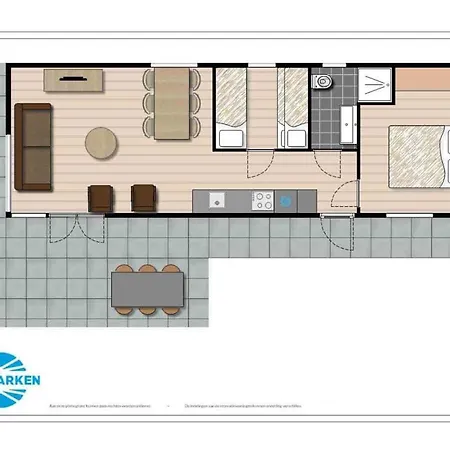 Θέρετρο Nd Comfort 5 Personen Noordwijkerhout